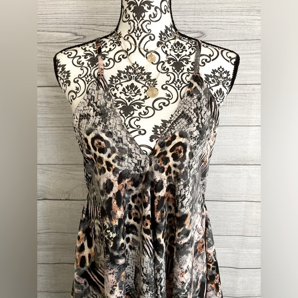 ASOS | Women’s Multi-Animal Print Swim Cover Up - Picture 2 of 10
